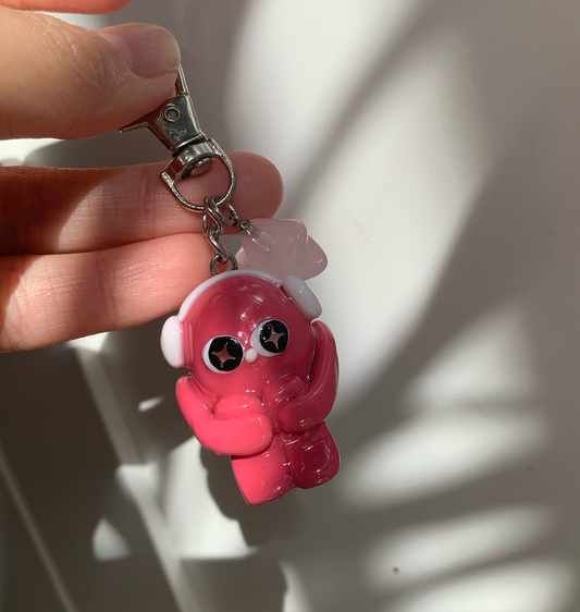 Pink Anxious Guy Indigopearl Studio