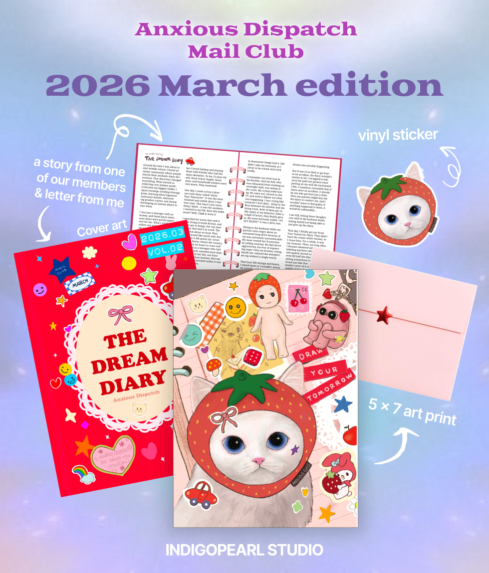 [Catch up on previous issue] March 2026 Indigopearl Studio