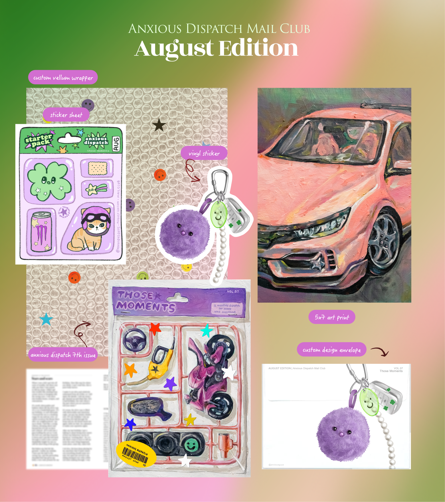 [Catch up on previous issue] August 2026 Indigopearl Studio