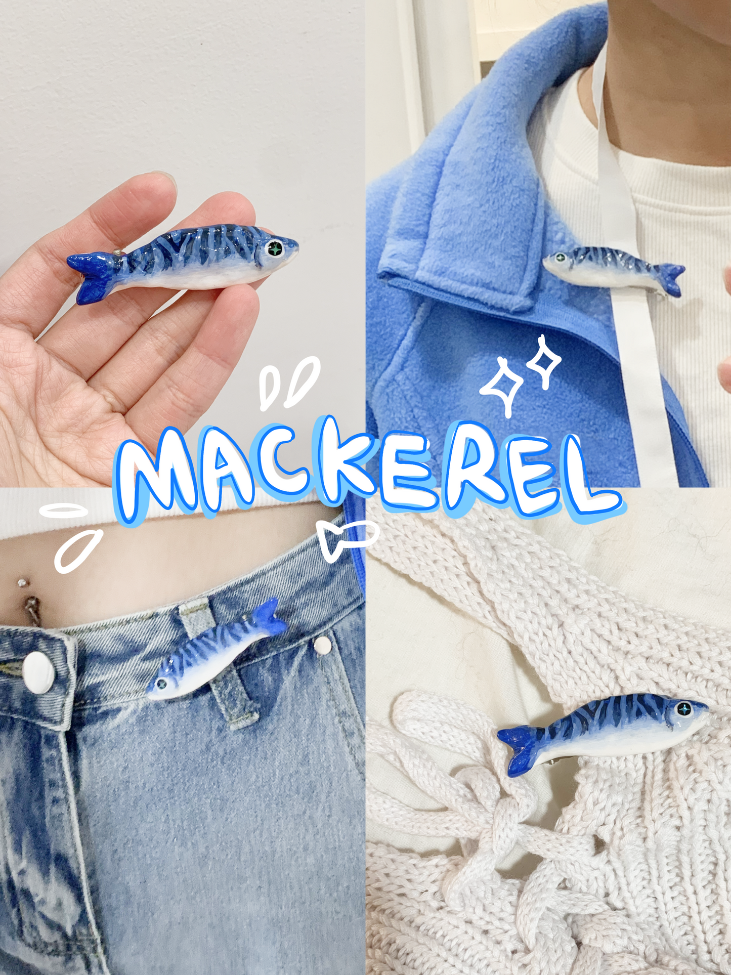 Anxious Fish Indigopearl