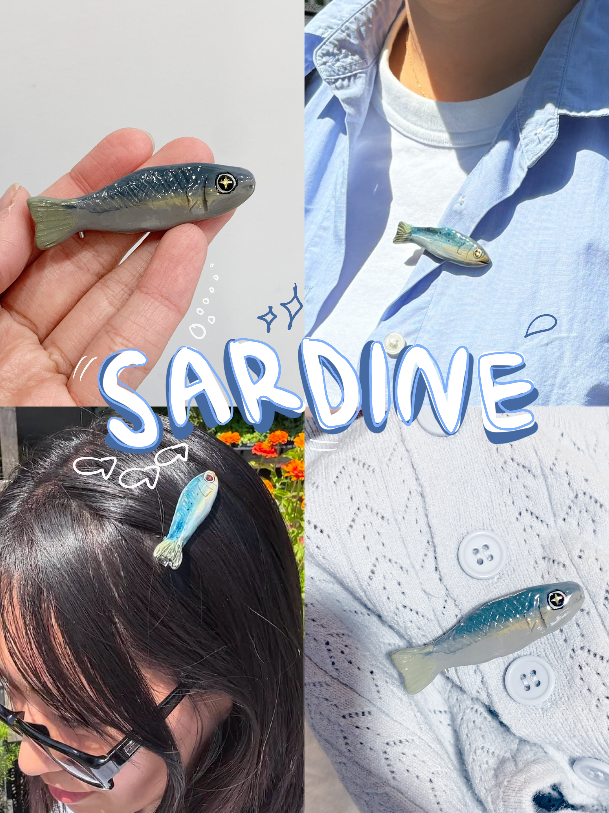 Anxious Fish Indigopearl