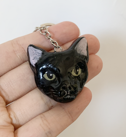 Cat Keychain Indigopearl