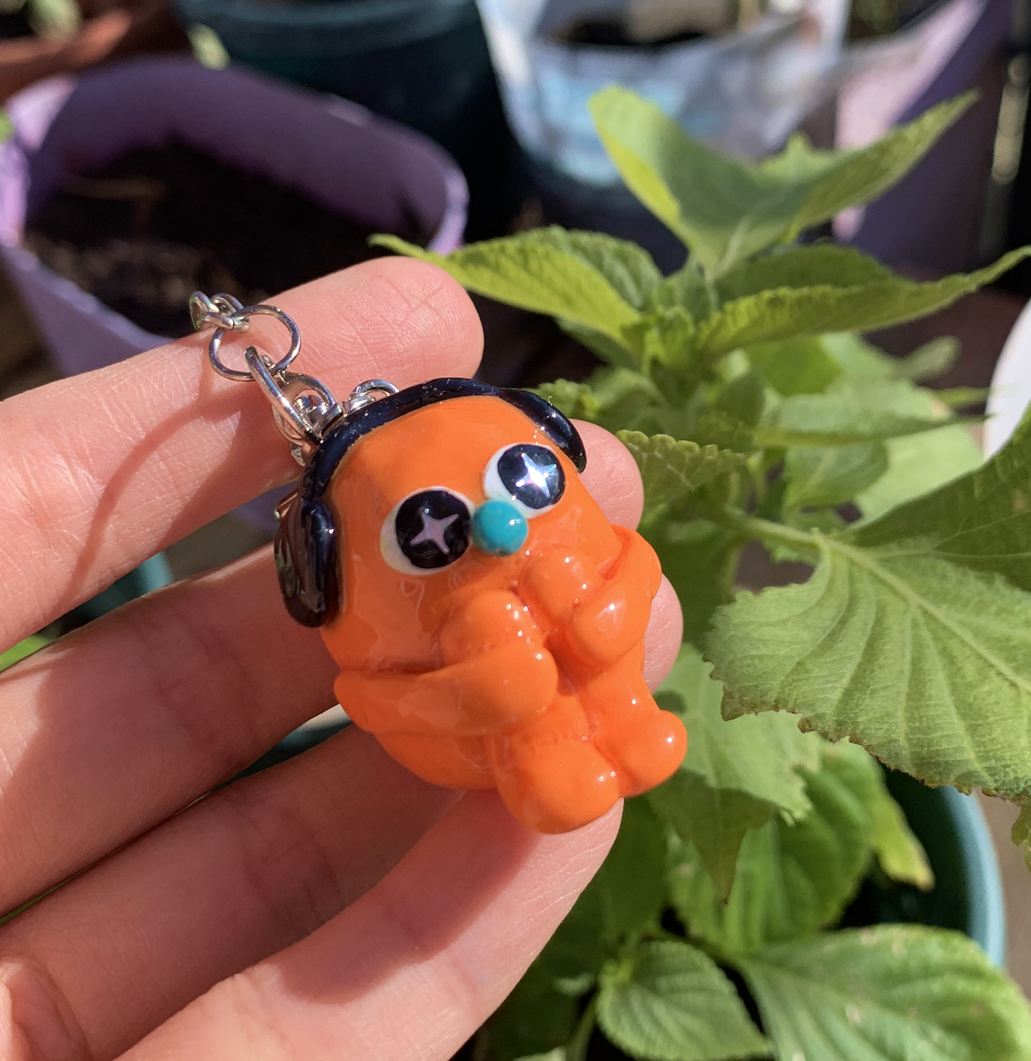 Orange Anxious Guy Indigopearl