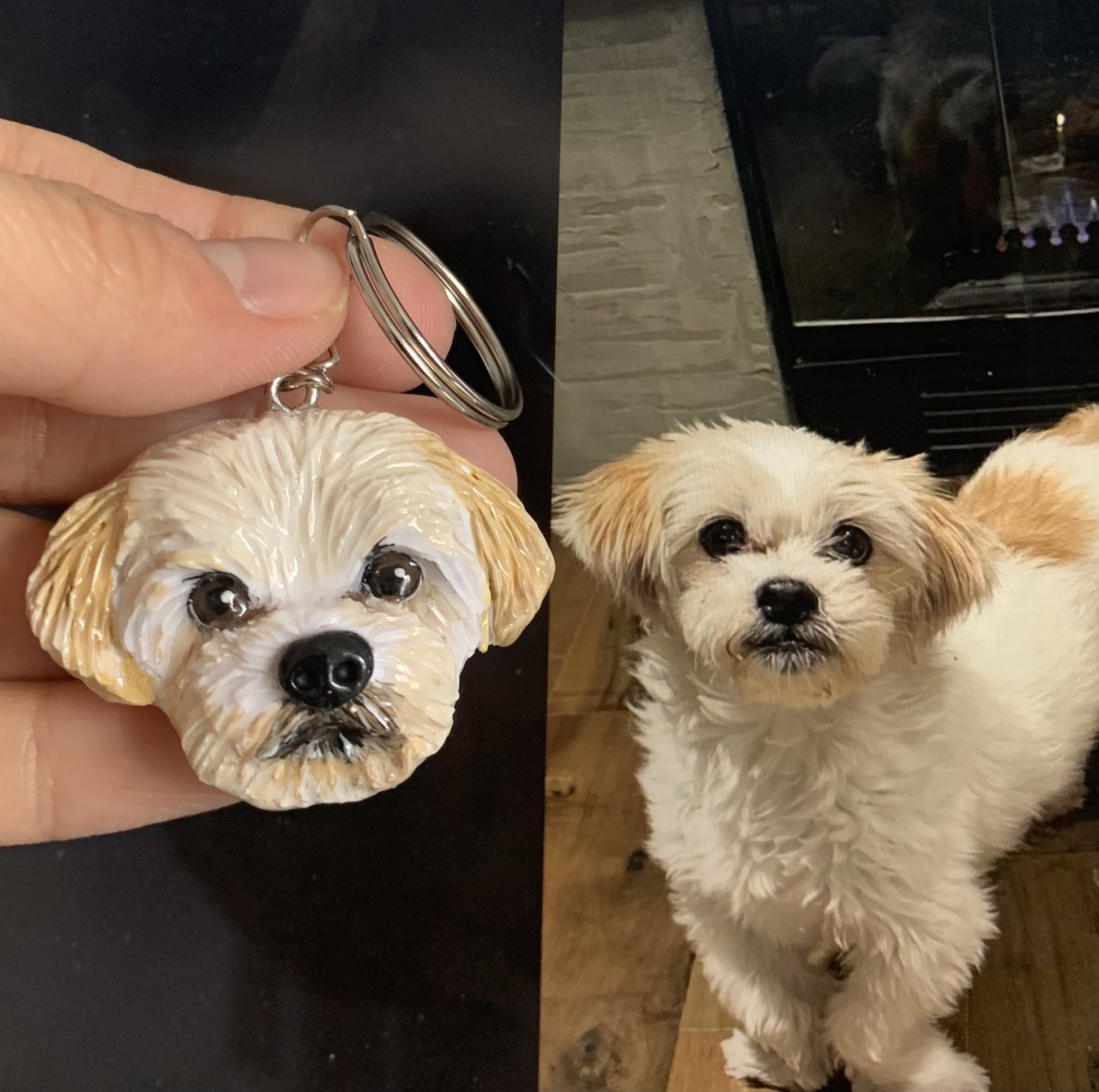 Personalized Pet Keychain Indigopearl