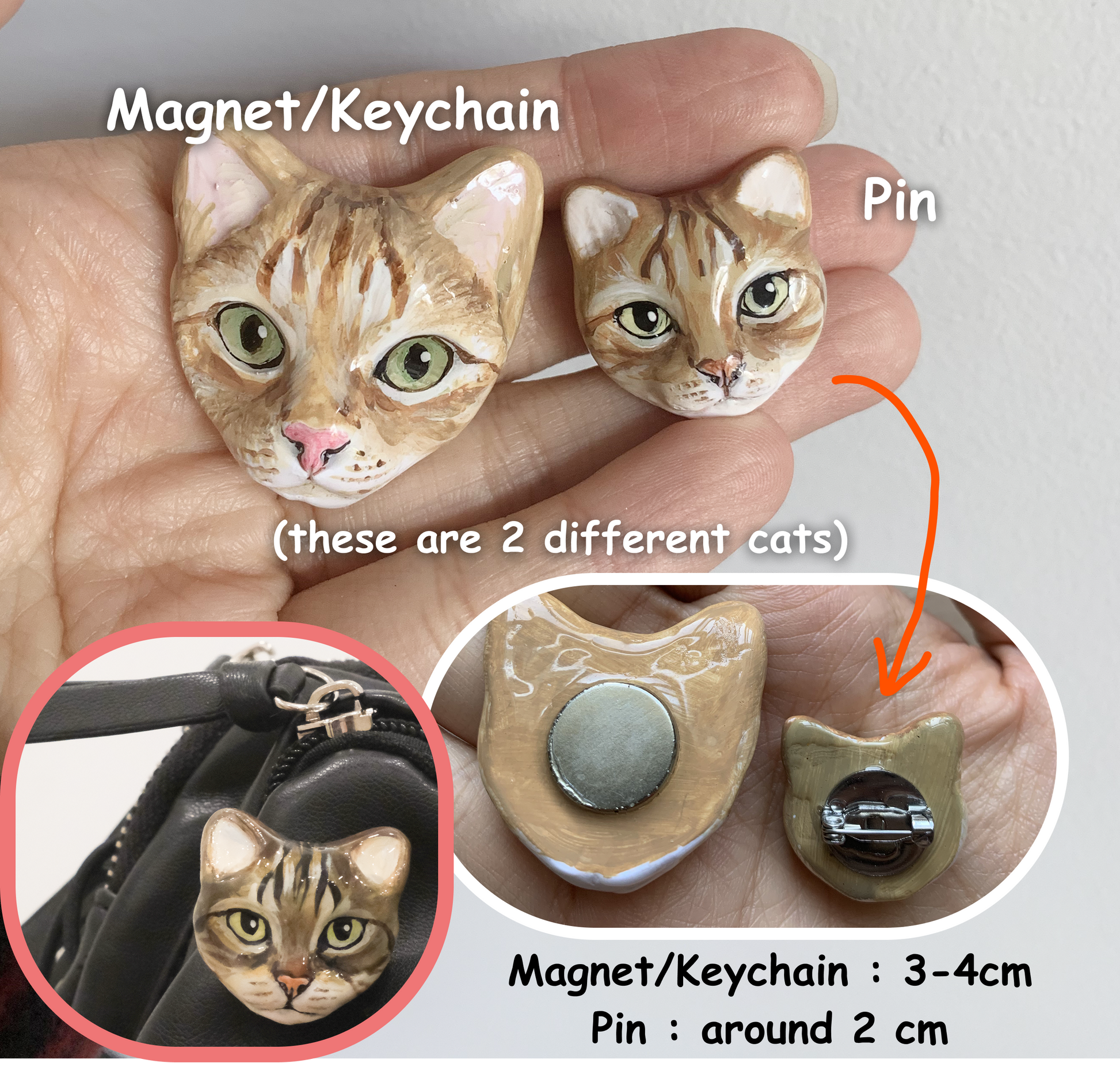 Personalized Pet Pin Indigopearl