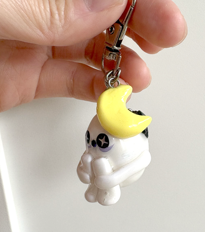 Imperfect Spider Bitten Anxious Guy Keychain (discounted) Indigopearl