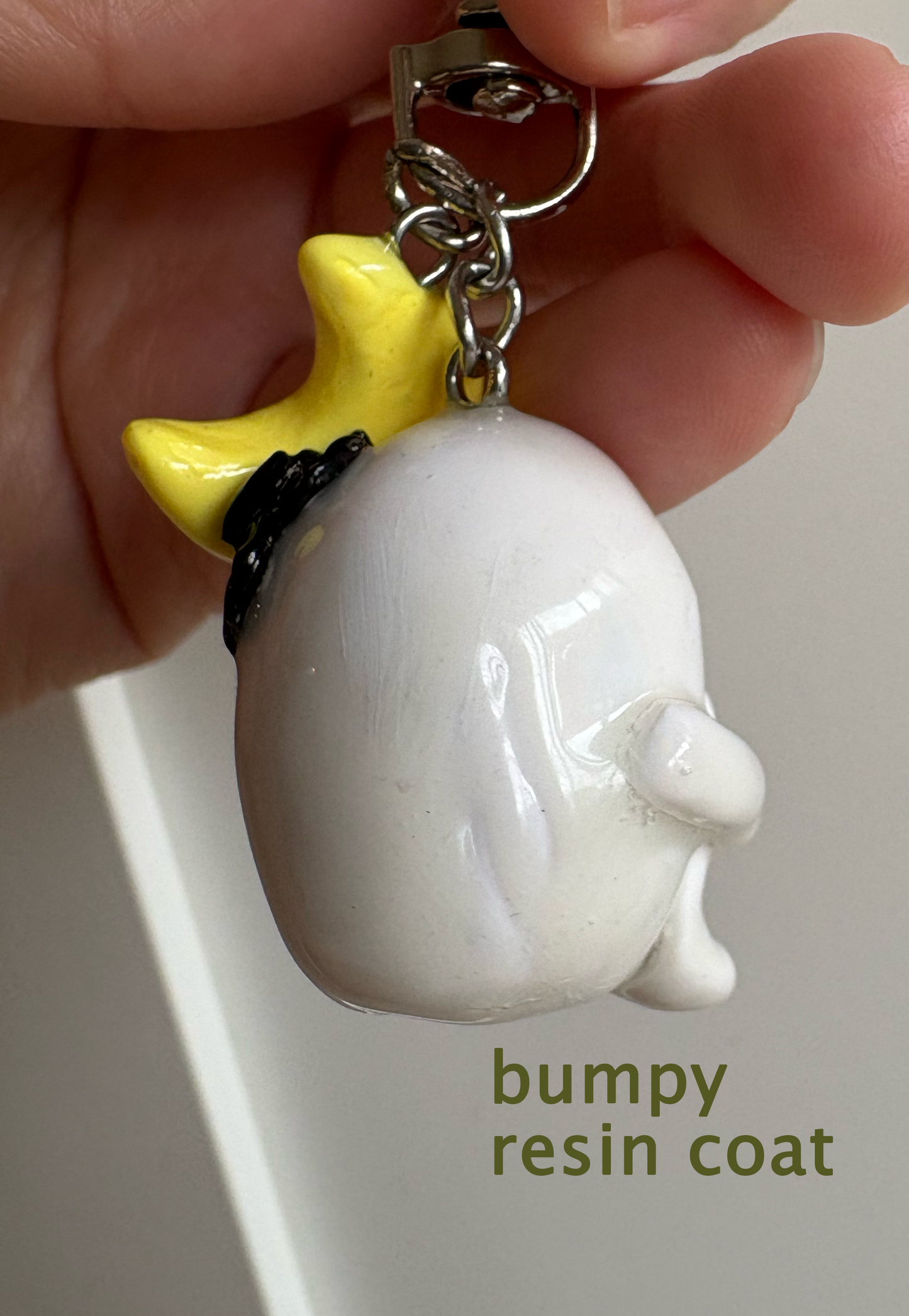 Imperfect Spider Bitten Anxious Guy Keychain (discounted) Indigopearl